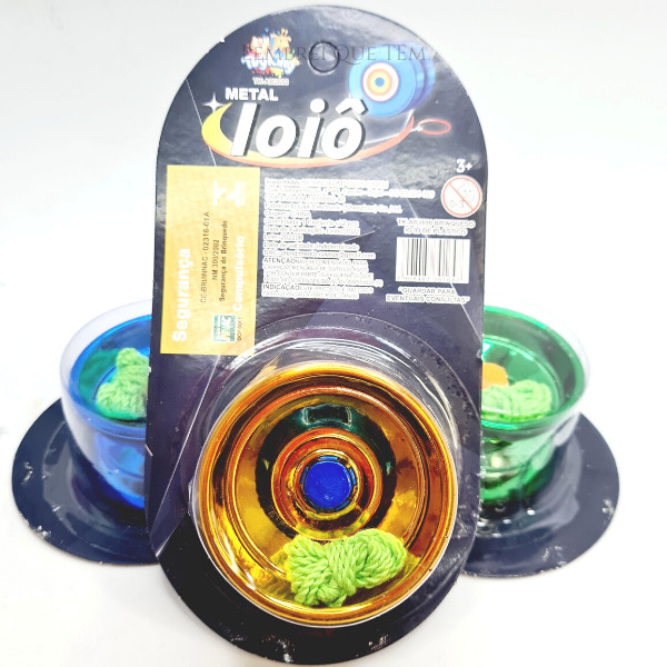 IOIO (YOYO) DE METAL 5,5CM- Envio Imediato - ROYAL TOYS - Ioiô