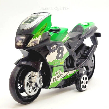 Moto Fricção Raccer Hond Possantes colors 17 cm
