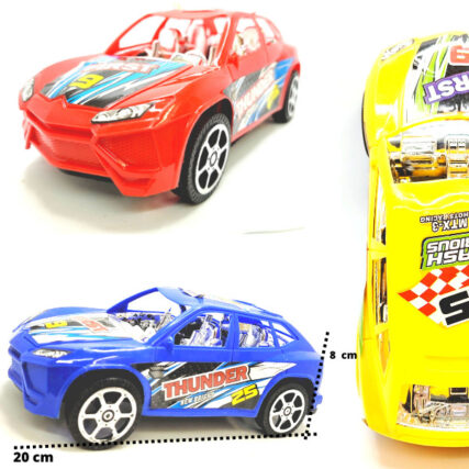 carro fricção BOLHA Thunder 20 CM SD12099 – Carrinho Brinquedo