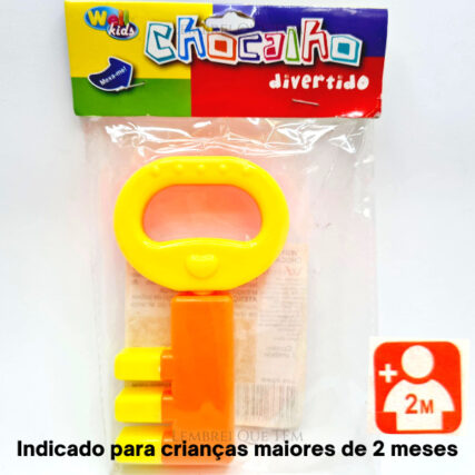 Chocalho chave Divertido Wellkids – crianças maiores de 2 meses