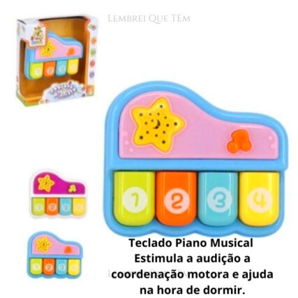 Teclado Piano Musical Bebe Pequeno Pianista – baby