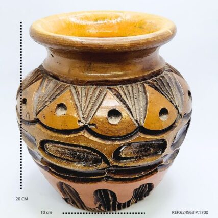 Vaso Decorativo marajoara- artesanal