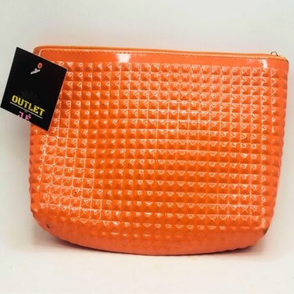 Leclerc Bolsa Laranja organizador bolsinha