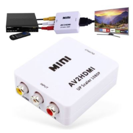 Adaptador Conversor De AV Para HDM