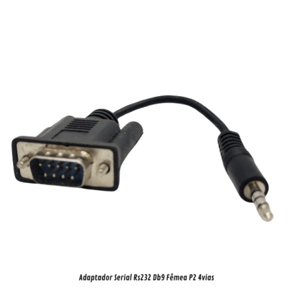 Adaptador Serial Rs232 Db9 Macho P2 4vias – VGA