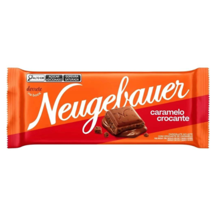 Barra de Chocolate Caramelo Crocante Neugebauer 80g