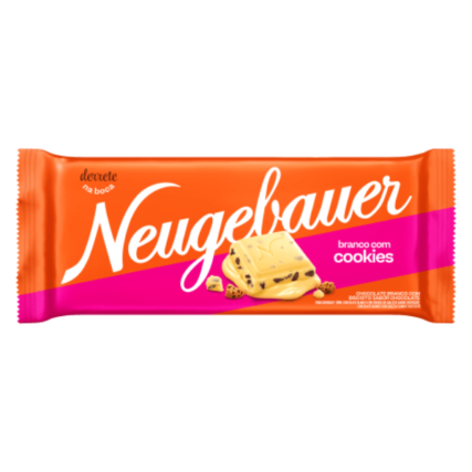 Chocolate Branco com Cookies Neugebauer 80g