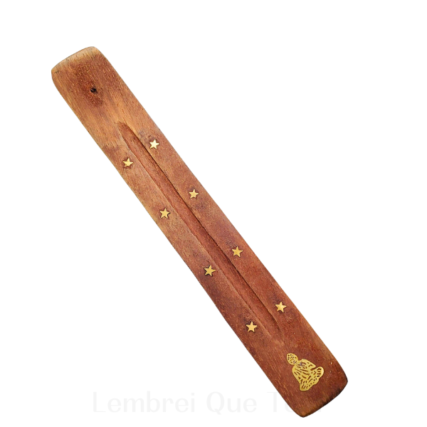 incensário madeira – porta incenso