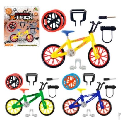 Bicicleta De Dedo Com Acessórios Montagem E Pneus De Troca X-Trick Radical – Bike Dedo