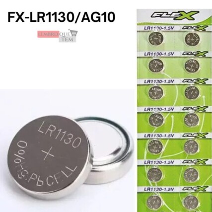 Pilha Bateria Botão LR1130 AG10 1.5V Alcalina