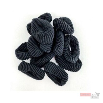 Xuxinha Rabicó Grossa Mexerica Preto Pacote com 6 unidades tamanho M