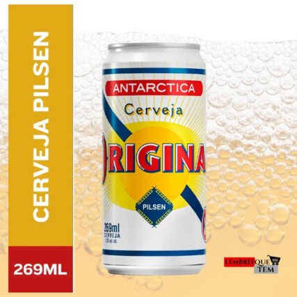 Cerveja Nacional Original Lata 269ml