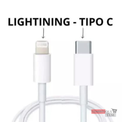 Cabo Carregador Turbo Celular Tipo C Lightning Fonte Transferência de Dados Carregador Celular Carregamento Turbo