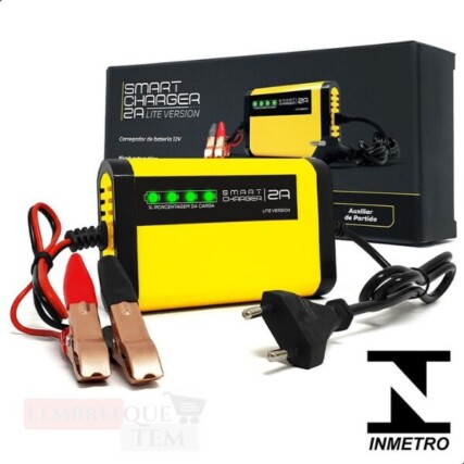 Carregador de bateria digital inteligente para carro, carregamento rápido12v, protetor automático,