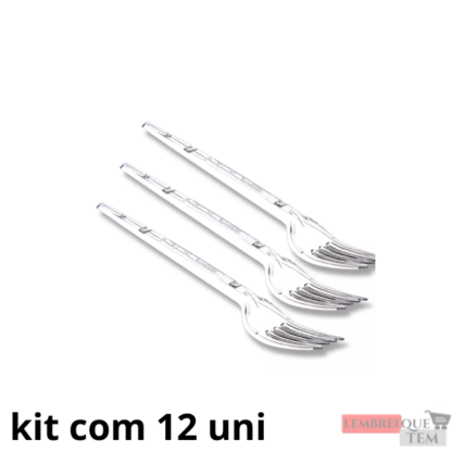 GARFO SOBREMESA PL CRISTAL C12 UNID