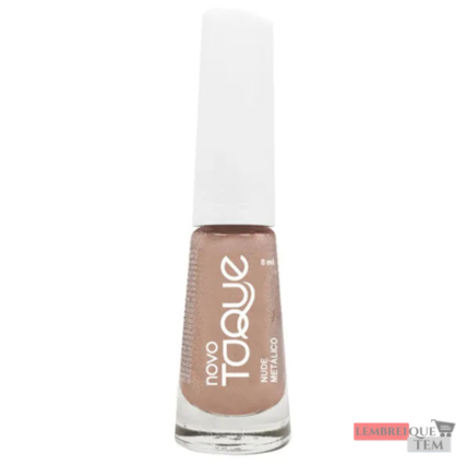 Esmalte Novo Toque Nude Metalico