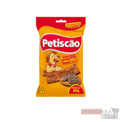 Petiscao Bifinho Mastigavel Carne 60G