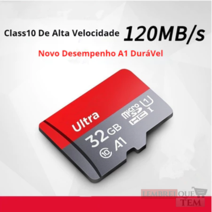 Cartão de Memória SanDisk Ultra 32GB MicroSD Classe 10