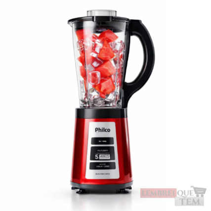 liquidificador philco plq2000 smart copo de vidro