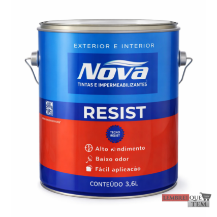 Tinta Novatintas Acrílica Standard Resist Interna/ Externa 3.6L Branca