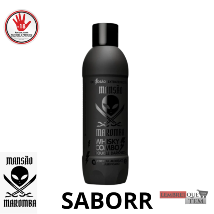 Drink Whisky Combo Double Darkness Mansão Maromba 1l