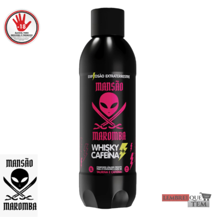 Bebida Alcoólica Mansão Maromba Whisky 1L – Sabor Energético